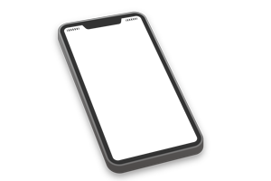 スマートフォンなどの電子機器のイラスト