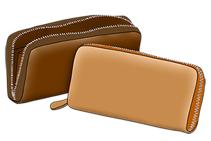 財布のイラスト